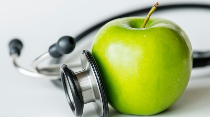 Manzanas verdes para la salud del corazón