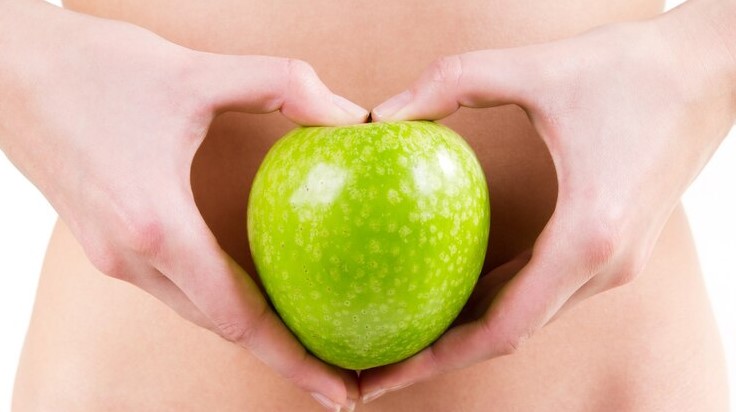 Manzanas verdes para la salud digestiva